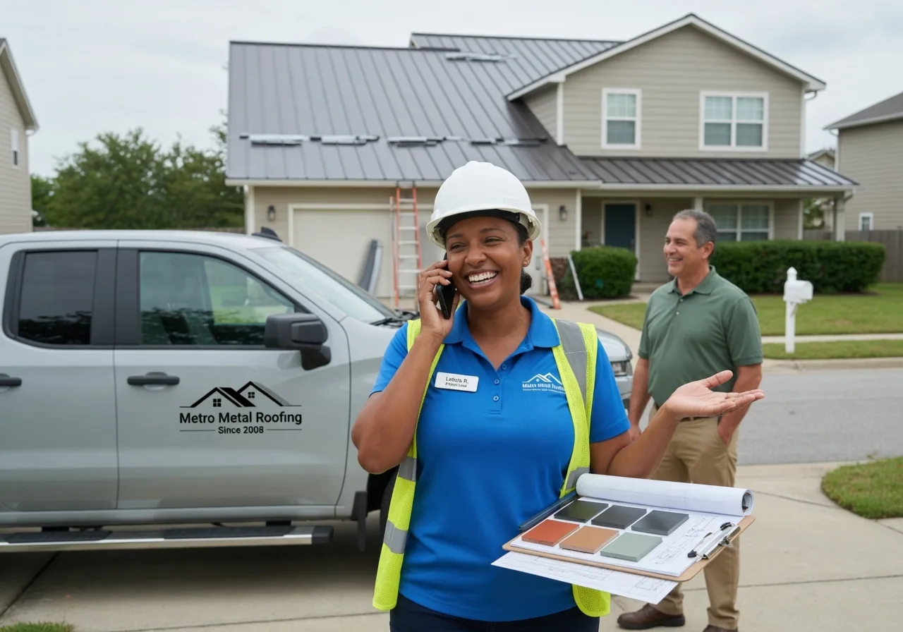 Storm Damage Metal Roof Repair in Truesdale, IA